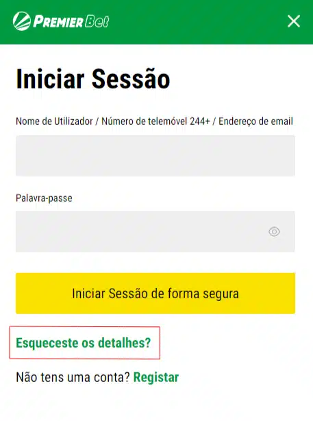 exemplo 1 clique em redefinir